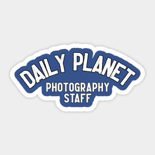 Daily Planet Photography Staff Sticker